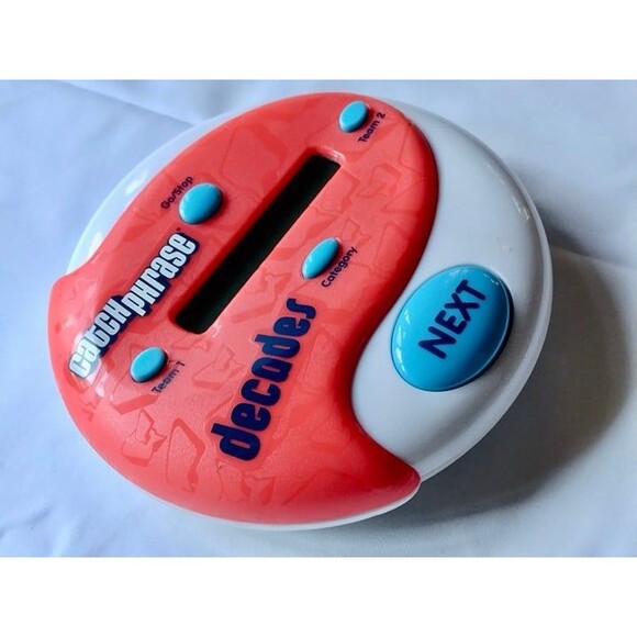 Hasbro Gaming Electronic Catch Phrase Decades Handheld Game - Picture 3 of 10